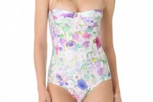 We Are Handsome Artic Panel One Piece Swimsuit