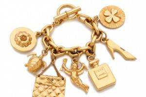 WGACA Vintage Vintage Chanel Charm Bracelet