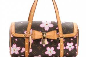 WGACA Vintage Vintage Cherry Blossom Murakami Bag