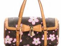 WGACA Vintage Vintage Cherry Blossom Murakami Bag