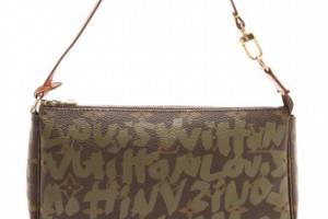 WGACA Vintage Vintage Louis Vuitton Sprouse Graffiti Vanity Pouch