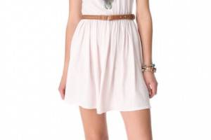 Wildfox Charlie Skull Babydoll Dress