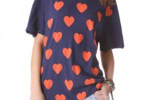 Wildfox Falling in Love Tee