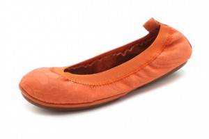 Yosi Samra Croc Embossed Ballet Flats