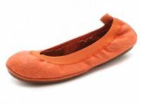 Yosi Samra Croc Embossed Ballet Flats