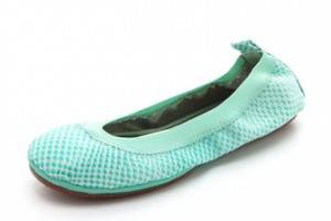 Yosi Samra Reptile Ballet Flats