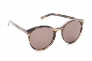 Yves Saint Laurent Classic Preppy Round Sunglasses