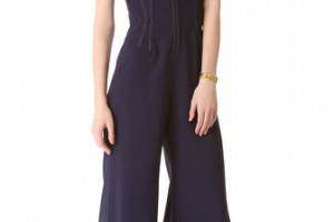 Zac Posen Strapless Jumpsuit