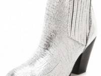 Zadig &amp; Voltaire Jermaine Metallic Booties