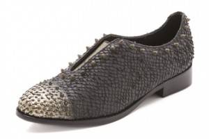 Zadig & Voltaire Phoebe Studded Laceless Oxfords