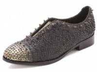 Zadig &amp; Voltaire Phoebe Studded Laceless Oxfords