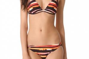 Zero + Maria Cornejo Asia Halter Bikini Top