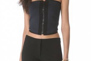 Zero + Maria Cornejo Neo Scuba Eri Corset Top