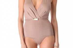 Zimmermann Flourishing Bow One Piece Swimsuit