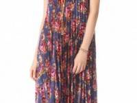 Zimmermann Pleated Cover Up Maxi Dress
