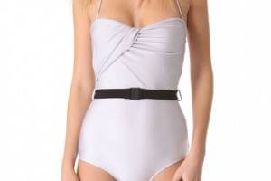 Zimmermann Vapor Drape One Piece Swimsuit