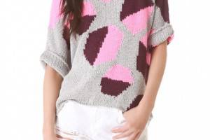 Diane von Furstenberg Zita Intarsia Sweater