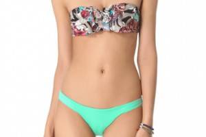 Zimmermann Lacquer Mixed Frill Bikini