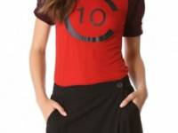 10 Crosby Derek Lam Logo Raglan T-Shirt