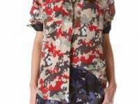 3.1 Phillip Lim Epaulet Camo Shirt