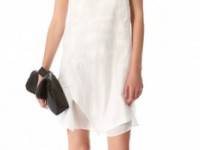 3.1 Phillip Lim Layered Dress with Camouflage