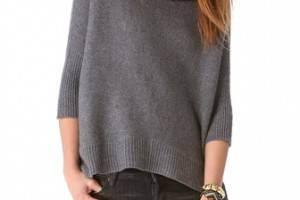 360 SWEATER Sahara Cashmere Cowl Sweater