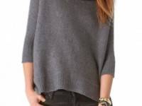 360 SWEATER Sahara Cashmere Cowl Sweater