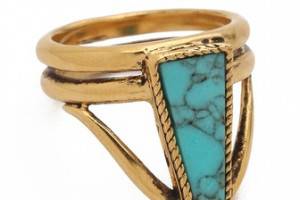 A Peace Treaty Ahtad Turquoise Ring