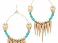 Adia Kibur Bead &amp; Spike Earrings