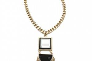 Adia Kibur Fringe Drop Necklace