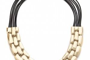 Adia Kibur Layered Row Necklace