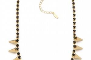 Adia Kibur Mini Spike Necklace