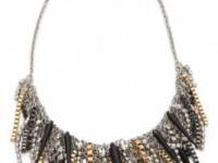 Adia Kibur Mixed Metal Fringe Necklace