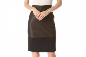 A.L.C. Curil Leather Dress
