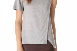 Alexander Wang Asymmetrical Sweatshirt Tee