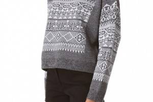 Alexander Wang Fair Isle Sweater