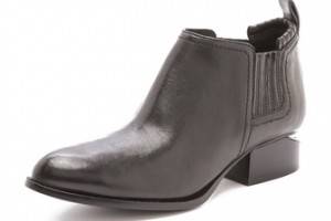 Alexander Wang Kori Ankle Booties with Matte Hardware