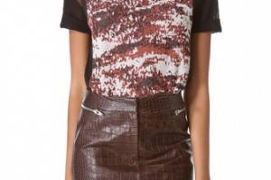 Alexander Wang Melange Jacquard Top