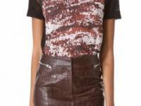 Alexander Wang Melange Jacquard Top