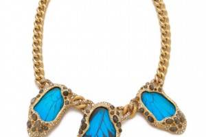 Alexis Bittar Large Butterfly Necklace