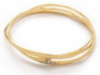 Alexis Bittar Liquid Pave Wave Bangle