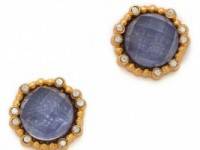 Alexis Bittar Round Sodalite Earrings