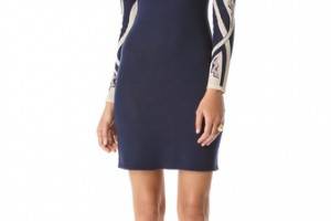 ALICE by Temperley Mini Fitted Mikado Dress