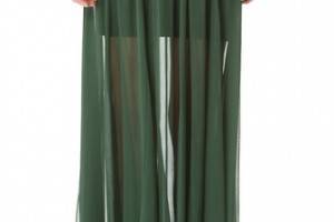 alice + olivia Adme Godet Maxi Skirt