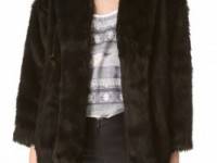 alice + olivia Alita Faux Fur Coat