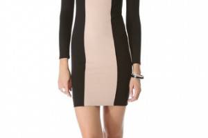 alice + olivia Amena Colorblock Dress