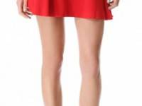 alice + olivia Blaise Flare Miniskirt