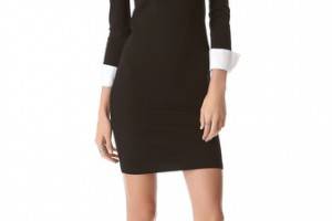 alice + olivia Courtnee Combo Cuff Dress