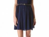 alice + olivia Kendale Button Down Dress