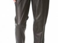 alice + olivia Leather Arthur Pants